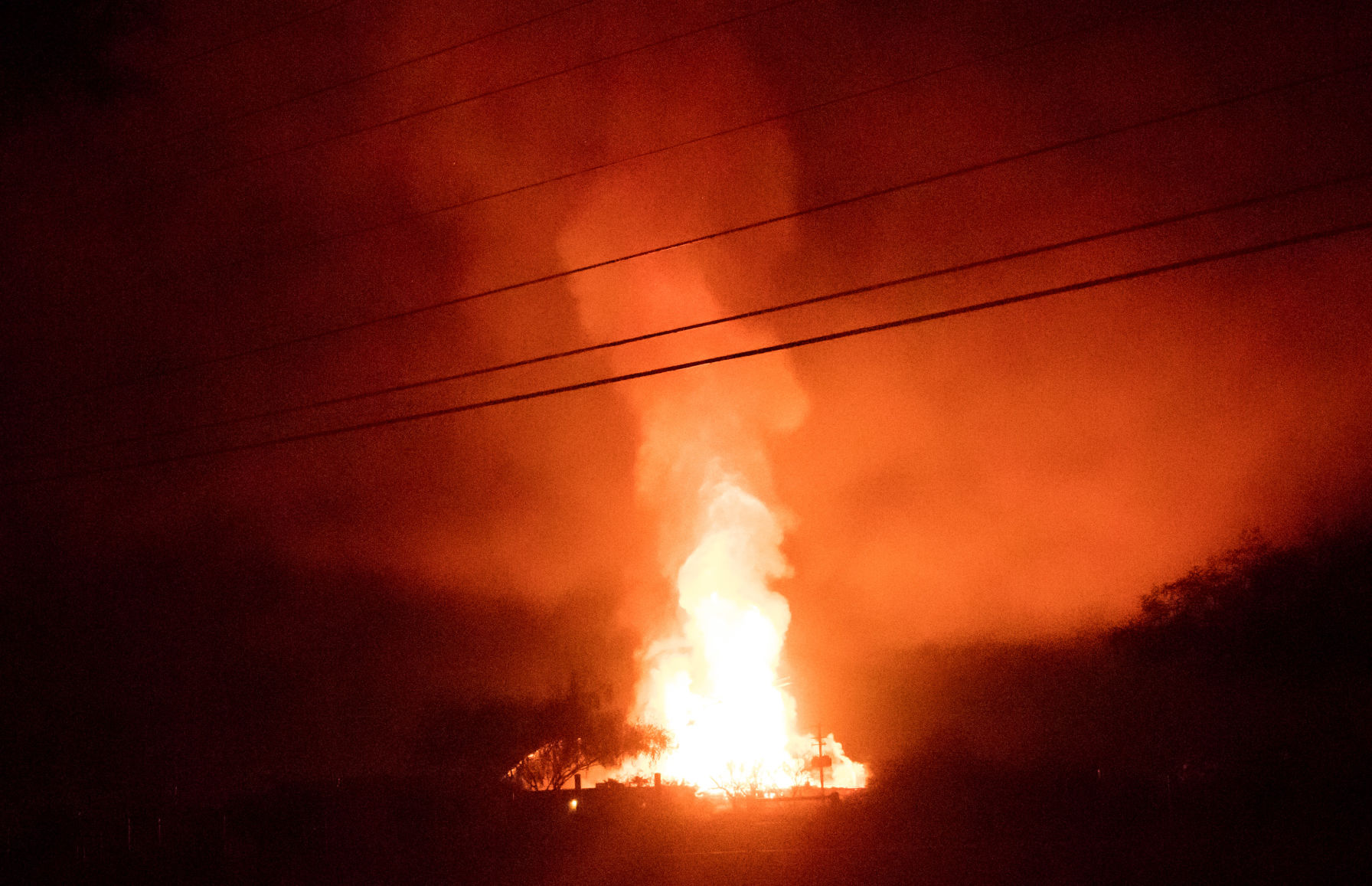 Two-alarm fire at The Mark